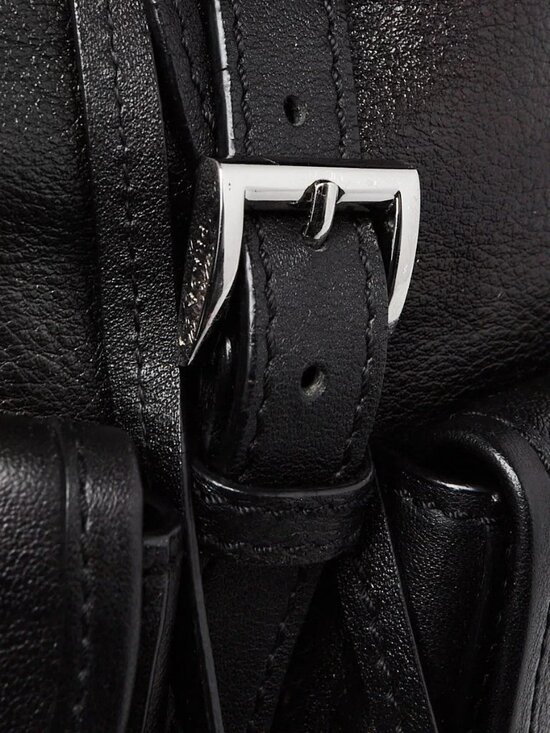 Prada Black Leather Medium Backpack Bag main image 10